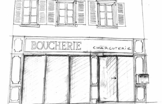 Modernisation de la boucherie Neveu à Chartres 1_1