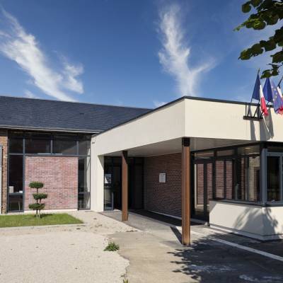 Reconversion de l'ancien préau de l'école de Prunay-le-Gillon 2