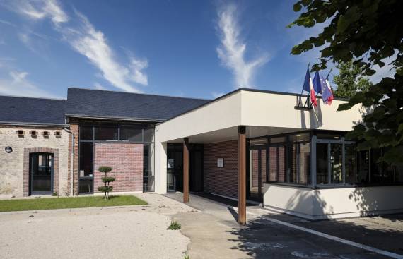 Reconversion de l'ancien préau de l'école de Prunay-le-Gillon 1_2