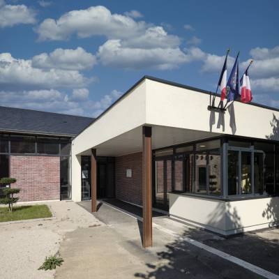 Reconversion de l'ancien préau de l'école de Prunay-le-Gillon 9