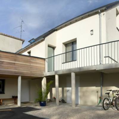 Extension d'une maison en basse ville de Chartres 1