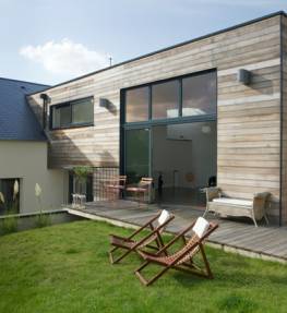 Extension d'une maison en basse ville de Chartres