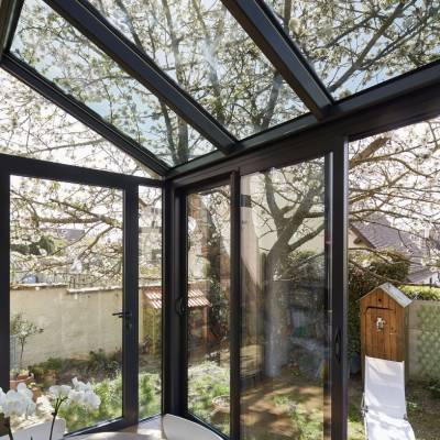 Extension sur jardin d'une maison en basse ville de Chartres 2